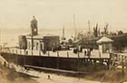 Droit House and Jetty [Albumin Print]